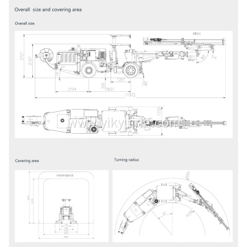 60KW Underground Drilling Machine for core drilling